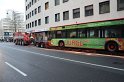 Stadtbus fing Feuer Koeln Muelheim Frankfurterstr Wiener Platz P242